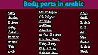 అరబిక్ నేర్చుకోండి తెలుగులో Arabic language in telugu learning arabic  chakri lovly by creation