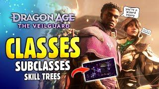 Dragon Age The Veilguard Classes Subclasses & Skill Trees Death Caller Slayer Veil Ranger...