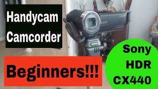 Camcorder Review Sony HDR-CX440 Handycam