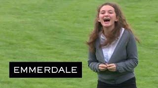 Emmerdale - Gabby Gets Naked For A Dare