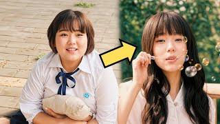 A fat ugly girl suddenly turns into a beauty and becomes an idol at school