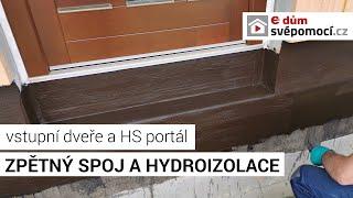 034# Hydroizolace - zpětný spoj a zateplení soklu  e4 dům svépomocí