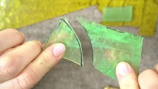 How to Cut Glass for stained glass and mosaics