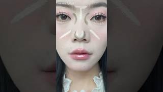 Douyin Nose Contour Tutorial  #beautiful #makeup #douyin #cute