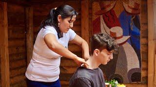 Doña Esperanzas ASMR whispering massage for tingles relaxation & sleep 