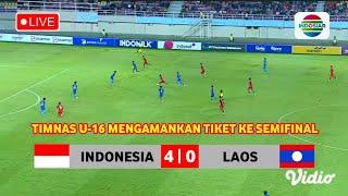  LANGSUNG LIVE  TIMNAS INDONESIA U-16 VS LAOS • LAGA KE 3 PIALA AFF U-16 2024 • Ilustrasi Video