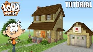 Minecraft Tutorial How To Make The Loud House House The Loud House Survival House