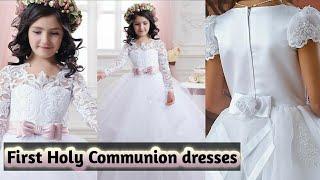 First Holy Communion Dress IdeasHoly Communion gowns for girls FHC Frocks