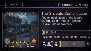 Prodeus - Custom Map The Slipgate Complication ULTRA HARD - 100% Walkthrough Raw Footage