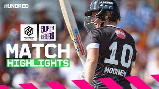 Mooney 99* HAT-TRICK in CHAOTIC Derby   Manchester Originals vs Northern Superchargers Highlights