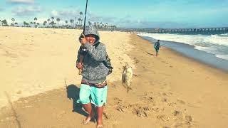 Surf fishing with my Boys