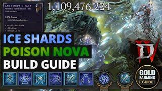 Ice Shards Poison Nova Sorcerer Build Guide - The Coolest Build I ever Played Diablo IV Season 5