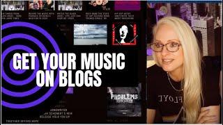 How To Get Your Music On Major Blogs  Music PR Tips