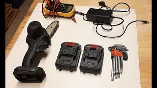 Şarjlı Mini Testere Tamiri  Rechargeable Mini Saw Repair