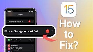 iOS 15iOS 16 iPhone Storage Almost Full? 4 Ways You Can Try Out.