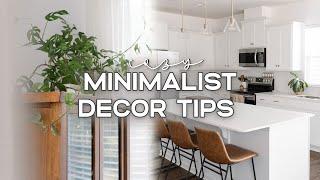 13 COZY MINIMALIST HOME DECOR TIPS   How To Make Your Home Cozy But Not Cluttered