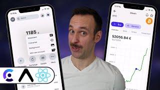 Build a FinTech Clone with React Native API Routes Zustand Tanstack Query FaceID Charts Clerk