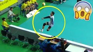 CRAZIEST SAVE EVER ? Crazy Volleyball Saves HD