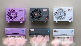 Top 3 Miniature Air Conditioner Unboxing & Test Video  Best Gadgets Solar AC