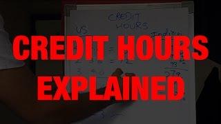 US University Credit Hours Explained  That Indian Guy