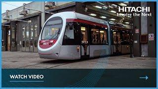 The First Battery-Tram Trial in Florence  Hitachi Rail