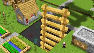 ОГРОМНАЯ ЛЕСТНИЦА ПОЯВИЛАСЬ У МОЕГО ДОМА В МАЙНКРАФТ Топовский Minecraft