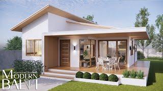 Simple and Elegant Modern Bungalow House Design  3-Bedroom