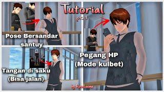 Tutorial 3 Pose Keren Boy di Sakura School Simulator  Part 1  By RoseLoona