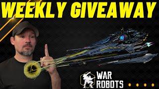 War Robots Beholder Mothership Giveaway  Danny Lightning WR