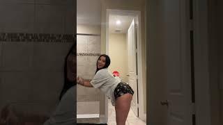 Dancing in my bathroom #shorts #dance #bathroom #enjoy #bodypositive