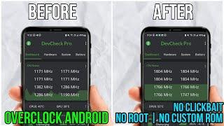 How To Overclock Android Without Root  Increase Fps and Fix Lags  100% working