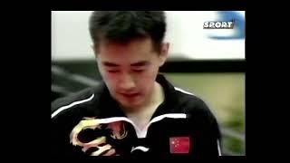 Kong Linghui vs Vladimir Samsonov World Championship Osaka 2001 Quarter Final