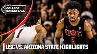 USC Trojans vs. Arizona State Sun Devils  Full Game Highlights  ESPN College Basketball