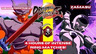 4 HOURS OF INTENSE RING MATCHES ZAMASU vs ASIANSTREETMEAT - DBFZ