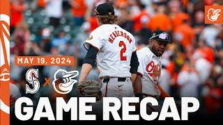 Mariners vs. Orioles Game Recap 51924  MLB Highlights  Baltimore Orioles