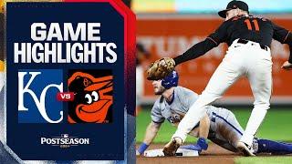 Royals vs. Orioles AL Wild Card Game 2 Highlights 10224  MLB Highlights