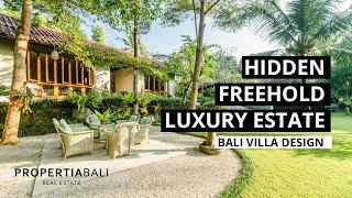   Secret Bali Freehold Luxury Estate Near Canggu Fly Through Tour  Site ID PPV3059