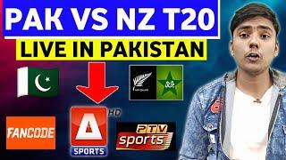 Pak Vs Nz T20 Series Live Streaming in Pakistan TV Channels & App List  How to Watch Pak vs Nz