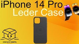 Apple Leder Case iPhone 14 Pro Max - Unboxing und Test