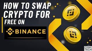 How To Swap Crypto On Binance App For FREE  Swap Between Any Crypto Without Fees