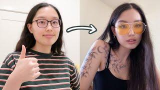 ABG asian baby girl makeup and transformation