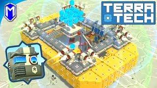 TerraTech - Drilling For Resources Building A Small Mining Base - Lets PlayGameplay 2020