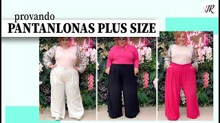 PANTALONAS PLUS SIZE CALÇAS E BLUSAS DO POP PLUS