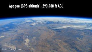 56 Miles 90 km Above Earth - Successful Amateur Rocket Launch