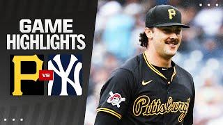 Pirates vs. Yankees Game Highlights 92824  MLB Highlights