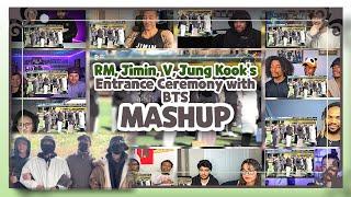 RM Jimin V Jung Kook’s Entrance Ceremony with BTS Reaction Mashup