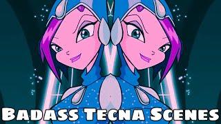 WINX CLUB tecna badass moments for your edits season 1