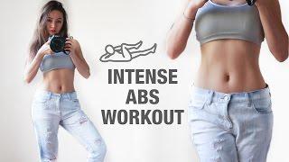 Intense Abs Workout Routine - 10 Mins Flat Stomach Exercise