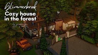 Уютный домик в лесу   Строительство  The Sims 4  No CC