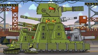 KV-44-M1 New brother. Cartoons about tanks
